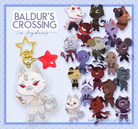 Image 1 of Baldur's Crossing - Keychain