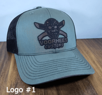 Image 1 of Leather Patch Hats (Customizable)