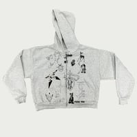 Image 1 of Flash Tattoo Zip Up