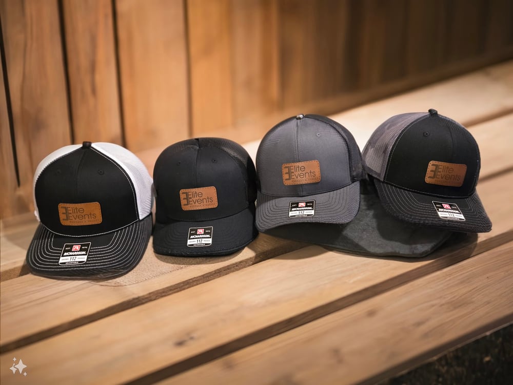 Custom Leather Patch Hats