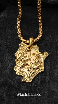 Image 1 of Gold Mushin Amulet by Anthony Waters