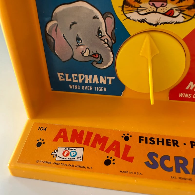 Image of ANIMAL SCRAMBLE FISHER PRICE