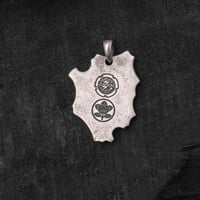 Image 2 of Silver Mushin Amulet by Anthony Waters