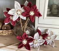 Image 1 of Memory Forever Flowers custom created from loved ones Polo shirts 