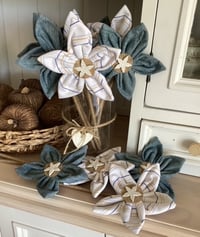 Image 1 of Memory Forever Flowers custom created from a clients loved ones Polo tops