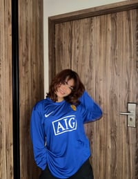 Image 1 of Manchester United 08/09 long sleeve Nike Jersey