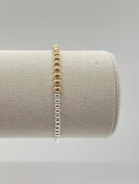 Image 1 of Mixed Metal Bracelet