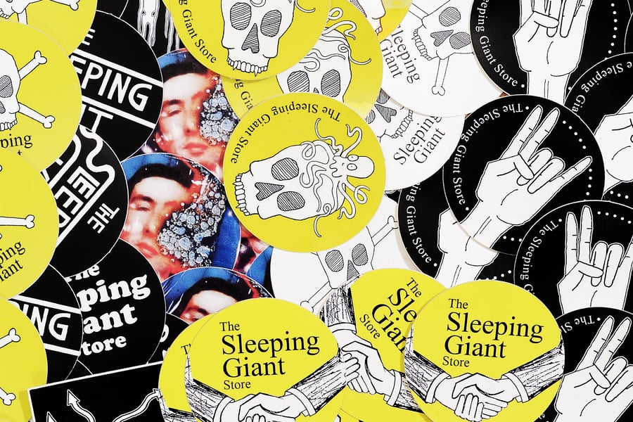 Image of The Sleeping Giant Store Sticker Pack