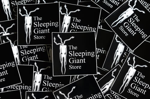 Image of The Sleeping Giant Store Sticker Pack