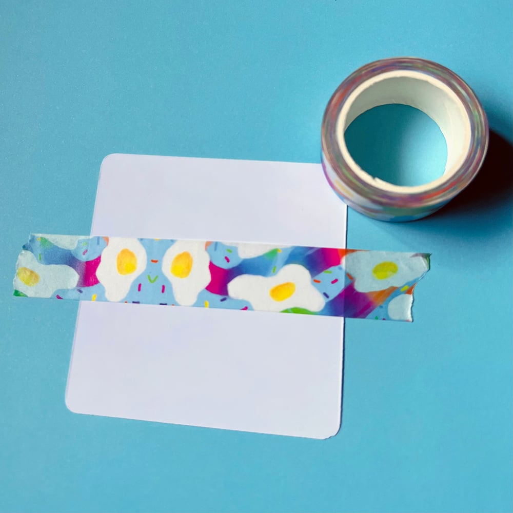 Image of Eggs & Rainbow Washi Tape