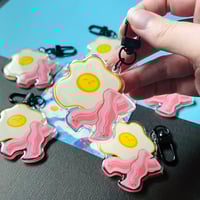 Image 1 of Eggs & Bacon Acrylic Keychain