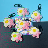 Image 3 of Eggs & Bacon Acrylic Keychain