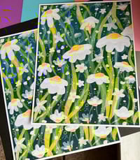 Image 2 of Field of Fried Eggplants Print