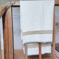 Image 1 of Serviette de bain coloris "ocre jaune"