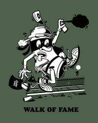 Image 3 of WALK OF FAME! (BACKPRINT GREEN)