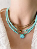 Collier LUCK // Turquoise 