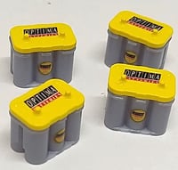 Image 1 of Yellow batteries (4pcs)