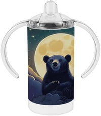 Cute Bear Sippy Cup - Moon Baby Sippy Cup - Graphic Sippy Cup