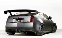 Image 1 of Cadillac CTS-V Coupe GTC-500 Adjustable Wing 2011-2015