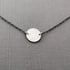 Tiny Sterling Silver Rose Necklace Image 3