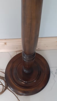 Image 4 of Victorian Mahogany Lamp