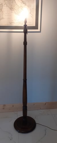 Image 5 of Victorian Mahogany Lamp