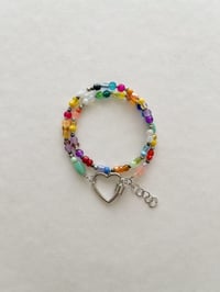 Image 1 of Bracelet LOVE Argenté