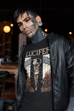 Image of Lucifer Art Nouveau T-Shirt