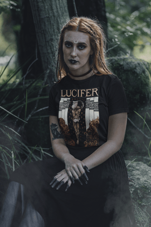 Image of Lucifer Art Nouveau T-Shirt