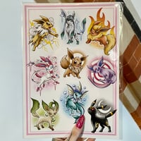 Eeveelutions print