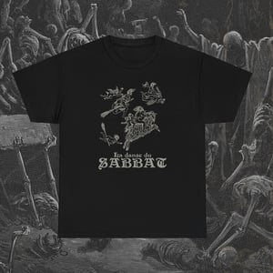 Image of La Danse Du Sabbat Woodcut T-Shirt