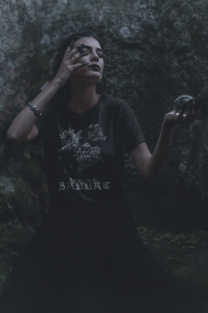 Image of La Danse Du Sabbat Woodcut T-Shirt