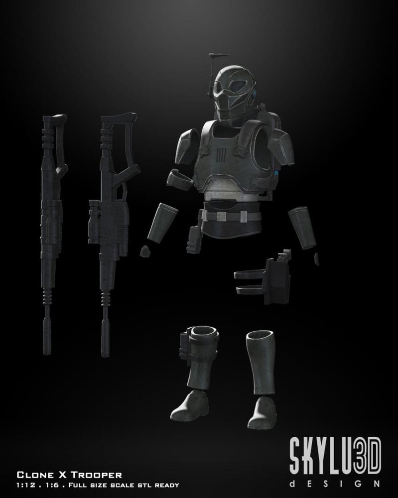 Image of Clone X Trooper by Skylu3D