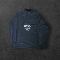 Image 4 of Club members 1/4 Zip Fleece - Black