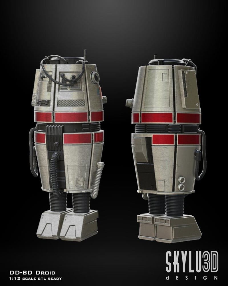 Image of DD-BD Droid by Skylu3D