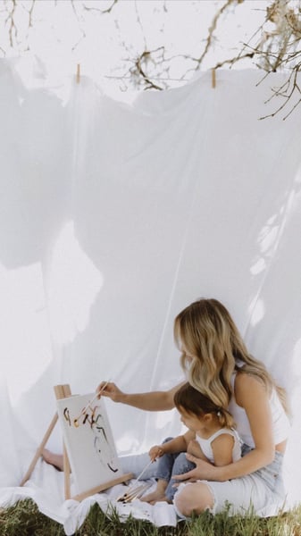 Image of Mommy + Me Art Mini Sessions