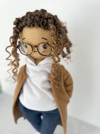 Image 3 of Felicity Handmade Linen Doll (PREORDER ITEM - SHIP DATE ON OR BEFORE JUNE 29, 2024)