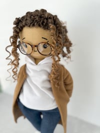 Image 3 of Felicity Handmade Linen Doll (PREORDER ITEM - SHIP DATE ON OR BEFORE SEPTEMBER 30, 2024)