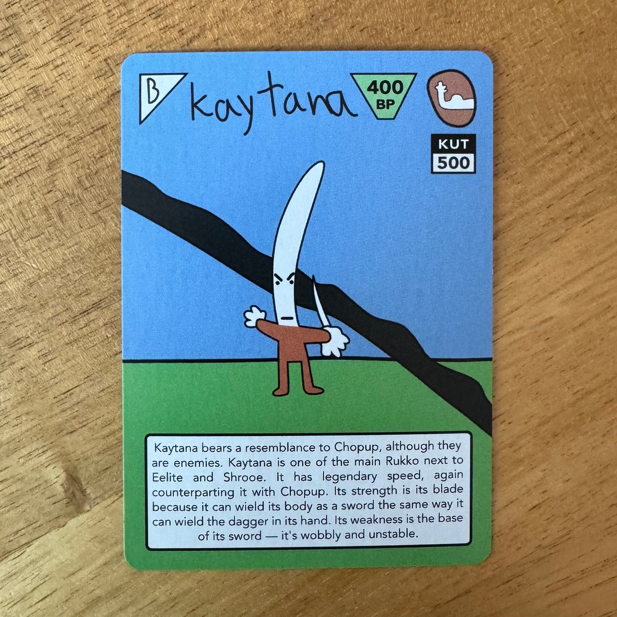 Image of Rukko - Trading Cards Designed by a 9 Year Old