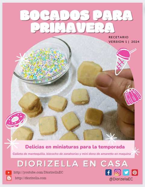 Recetario Bocados para Primavera -español-