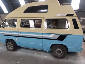 Image of VW T25/T3 CAMPER FUNKY 3 COLOUR STRIPE KIT