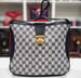 Image of Vtg. Gucci "Rare" Blue Monogram Shoulder Bag 