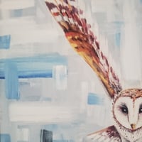 Image 2 of Owl in Flight | Fine Art Print