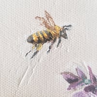 Image 2 of Sage & Bees | Oil on Canvas
