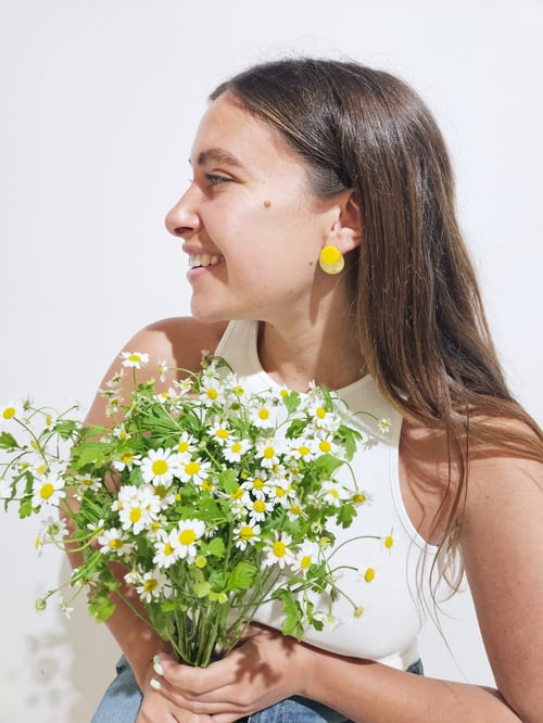 Image of Pendientes COCO - Amarilllo