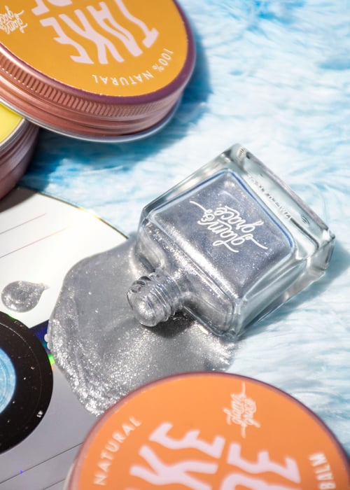 Image of Non-Toxic Nail Polish - Scratched Disc