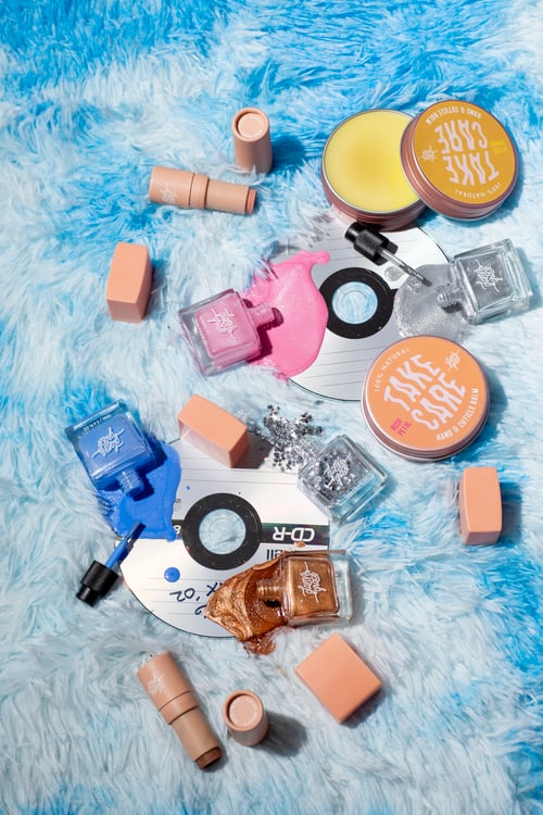 Image of Non-Toxic Nail Polish - Scratched Disc