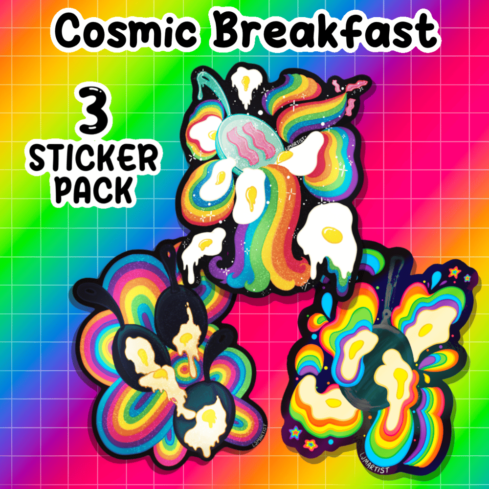 Image of Cosmic Breakfast Sticker Pack