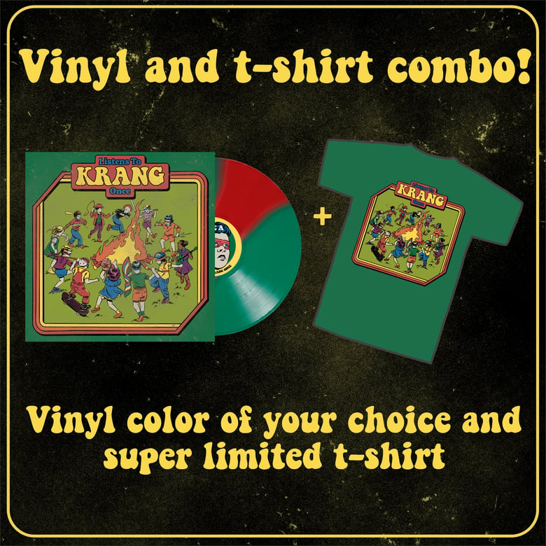 Image of Vinyl + limited t-shirt bundle