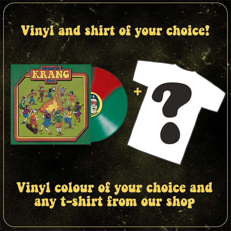 Image of Vinyl + shirt of your choice